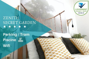 Zenith secret garden, calm & cosy, parking, tram